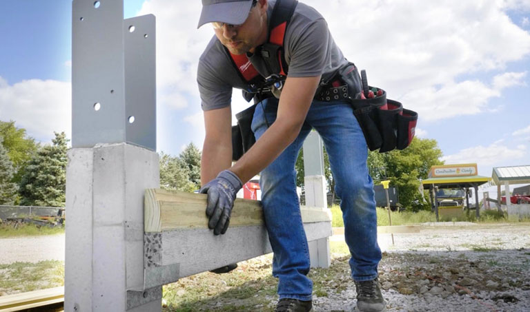 Perma-column shirt board installation