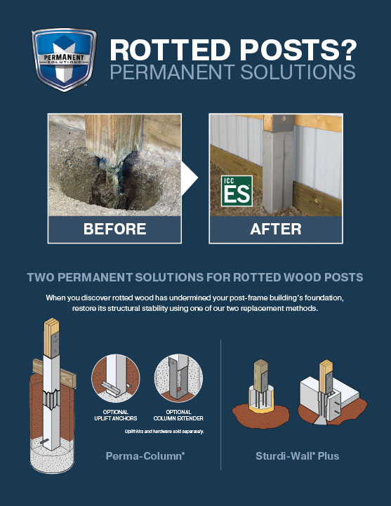 Rotted Posts repair guide