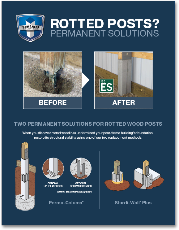 Rotted Posts repair guide