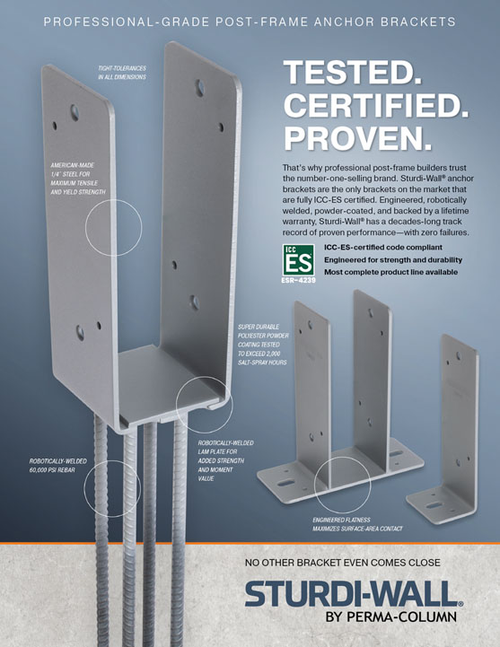 Sturdi-Wall sales sheet
